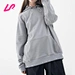 reflection print hoodie